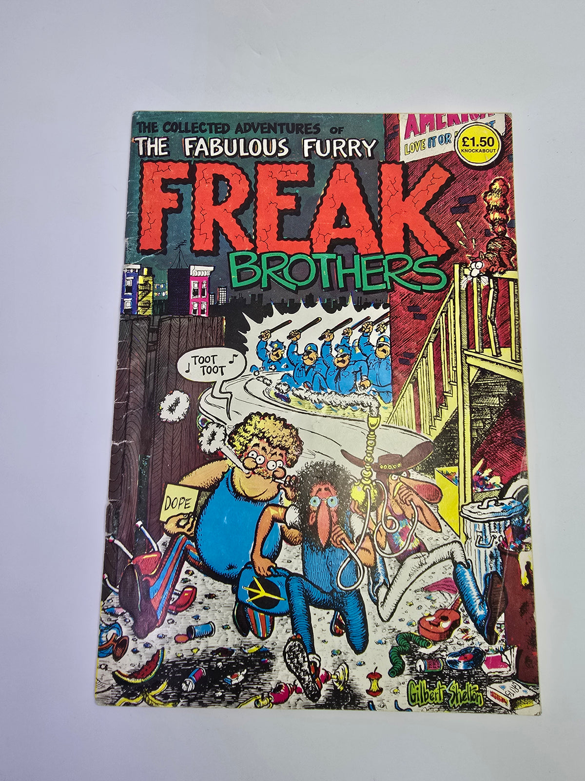 The Fabulous Furry Freak Brothers Love It Or Leave It komikso viršelis   