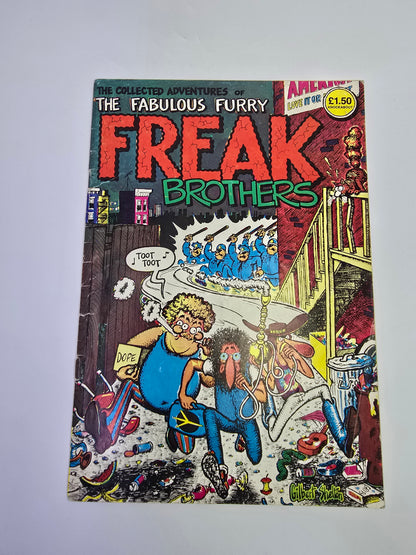 The Fabulous Furry Freak Brothers Love It Or Leave It komikso viršelis   