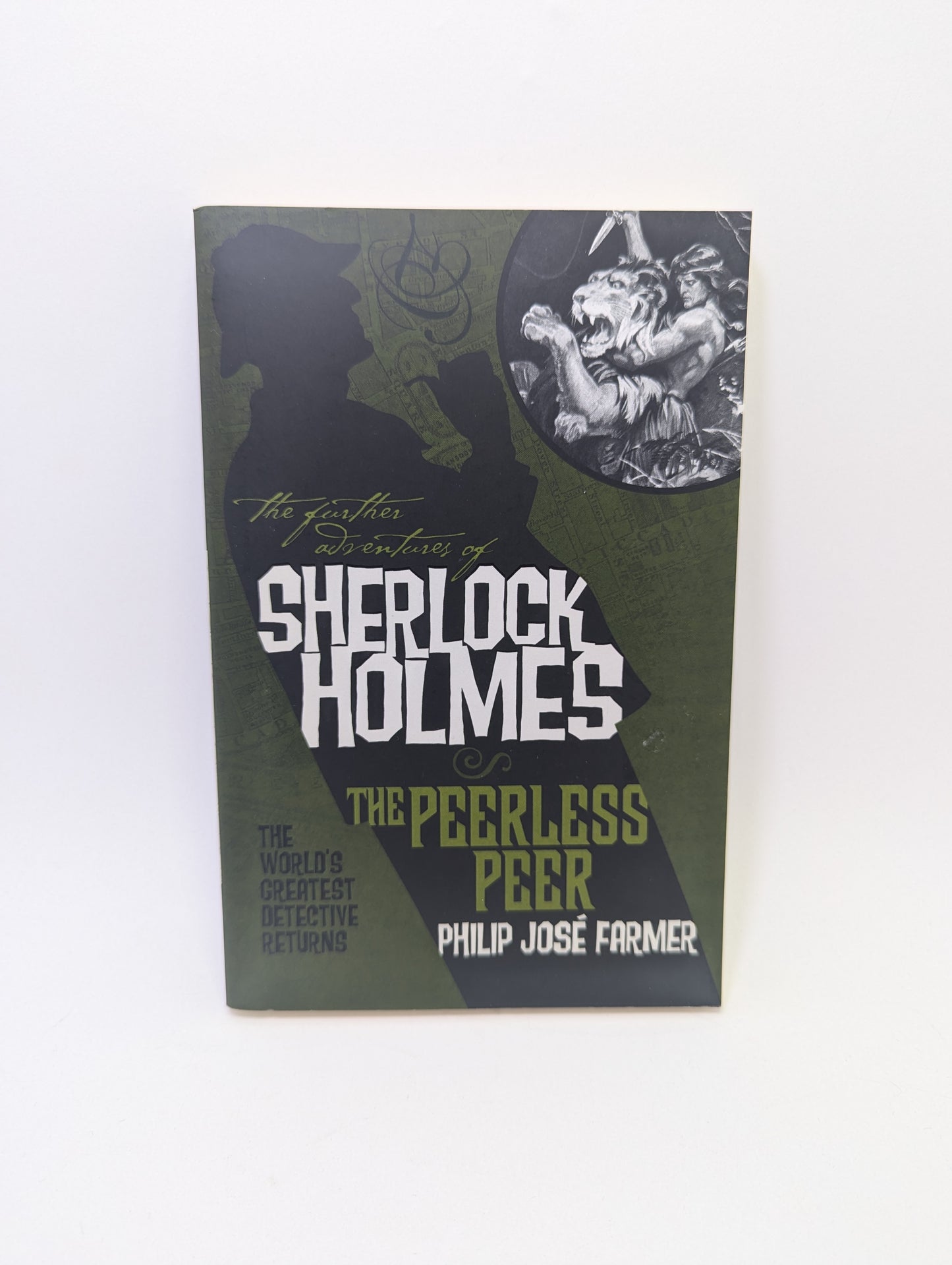 The Further Adventures of Sherlock Holmes: The Peerless Peer knygos viršelis anglų kalba