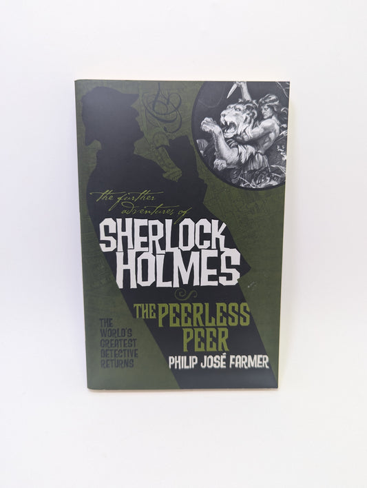 The Further Adventures of Sherlock Holmes: The Peerless Peer knygos viršelis anglų kalba