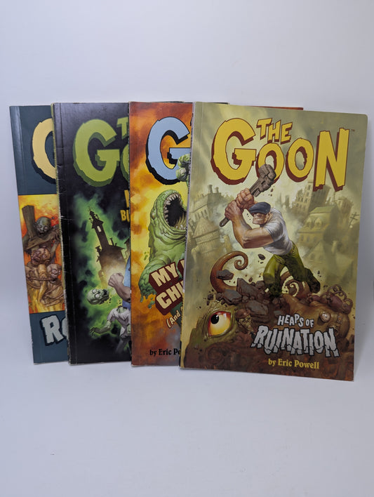 „The Goon, Vol. 0“ – komiksas suaugusiems anglų kalba

