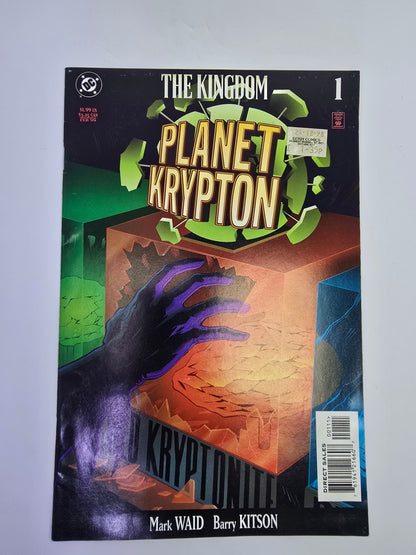 The Kingdom Planet Krypton #1 DC Comics komikso viršelis   