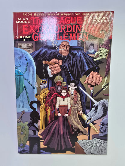 The League of Extraordinary Gentlemen Volume 2 grafinės novelės viršelis   