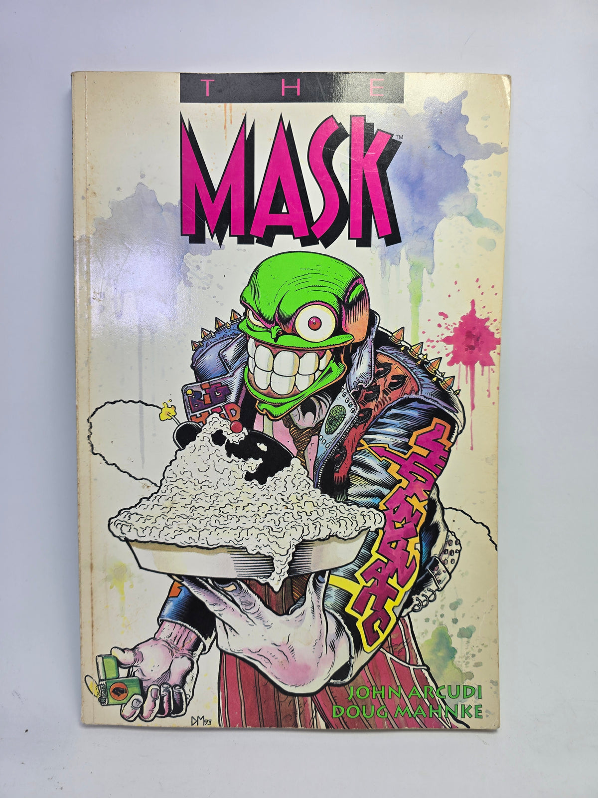 The Mask grafinė novelė anglų kalba
