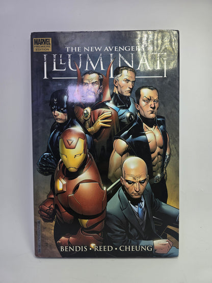 The New Avengers Illuminati Marvel Premiere Edition grafine novele anglu kalba