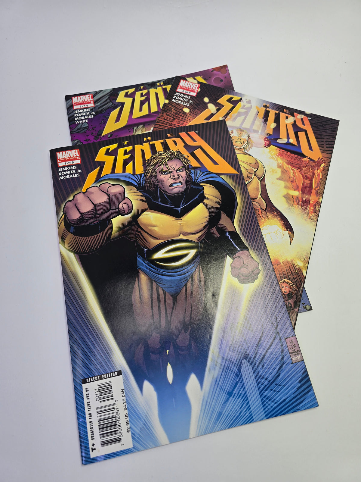 The Sentry 1-3 komiksu rinkinys anglu kalba