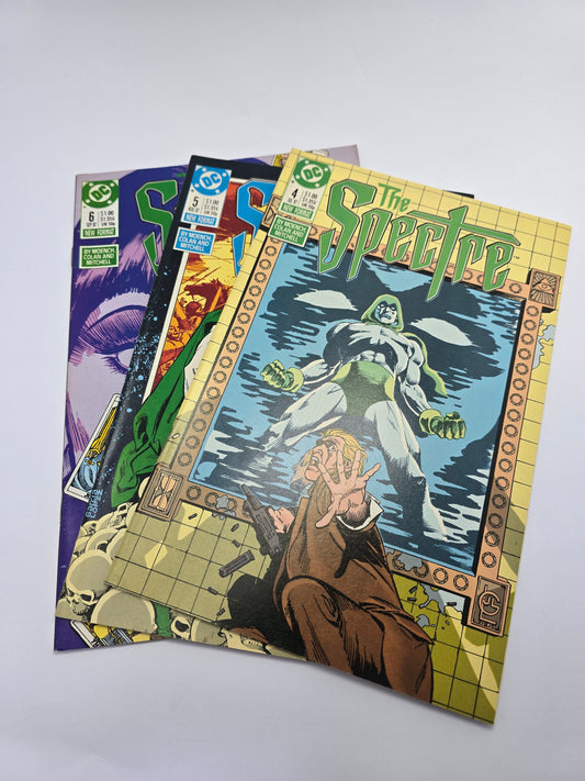 The Spectre 1987 #4-6 DC Comics Doug Moench komiksu rinkinys anglu kalba