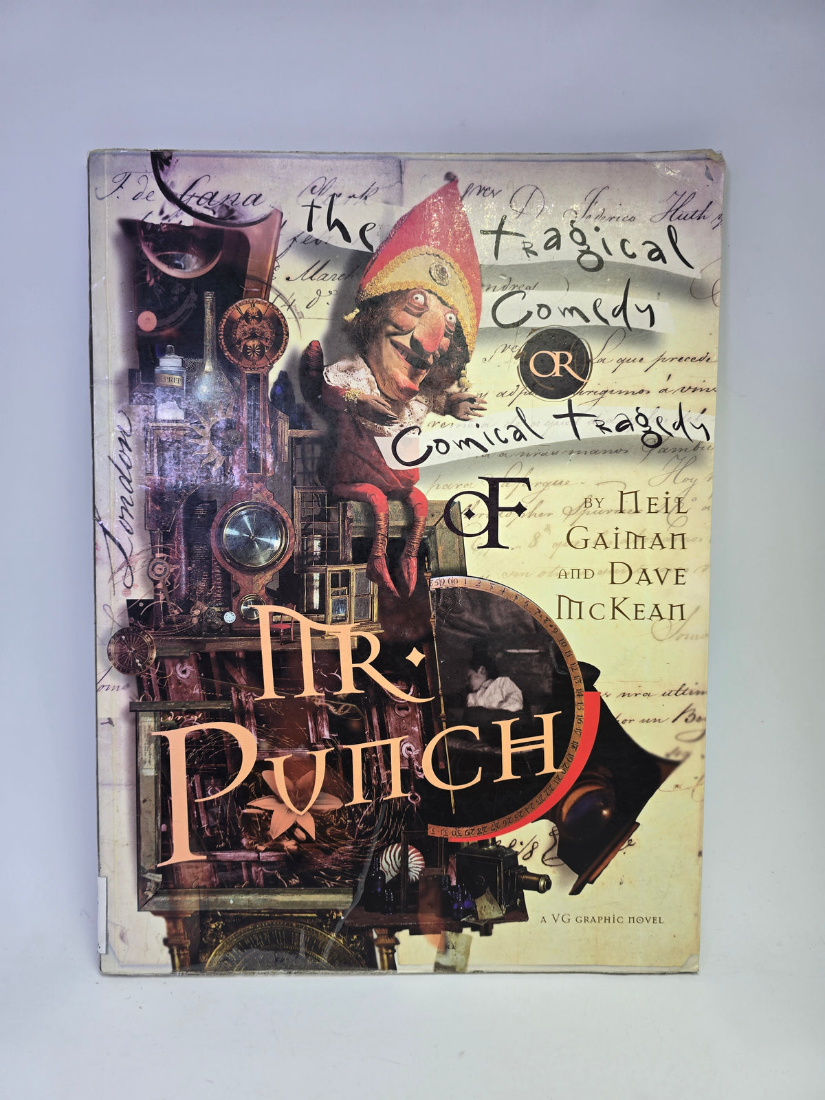 The Tragical Comedy or Comical Tragedy of Mr. Punch grafine novele anglu kalba