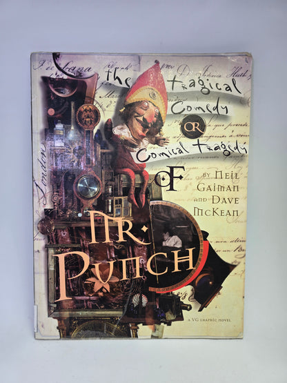 The Tragical Comedy or Comical Tragedy of Mr. Punch grafine novele anglu kalba