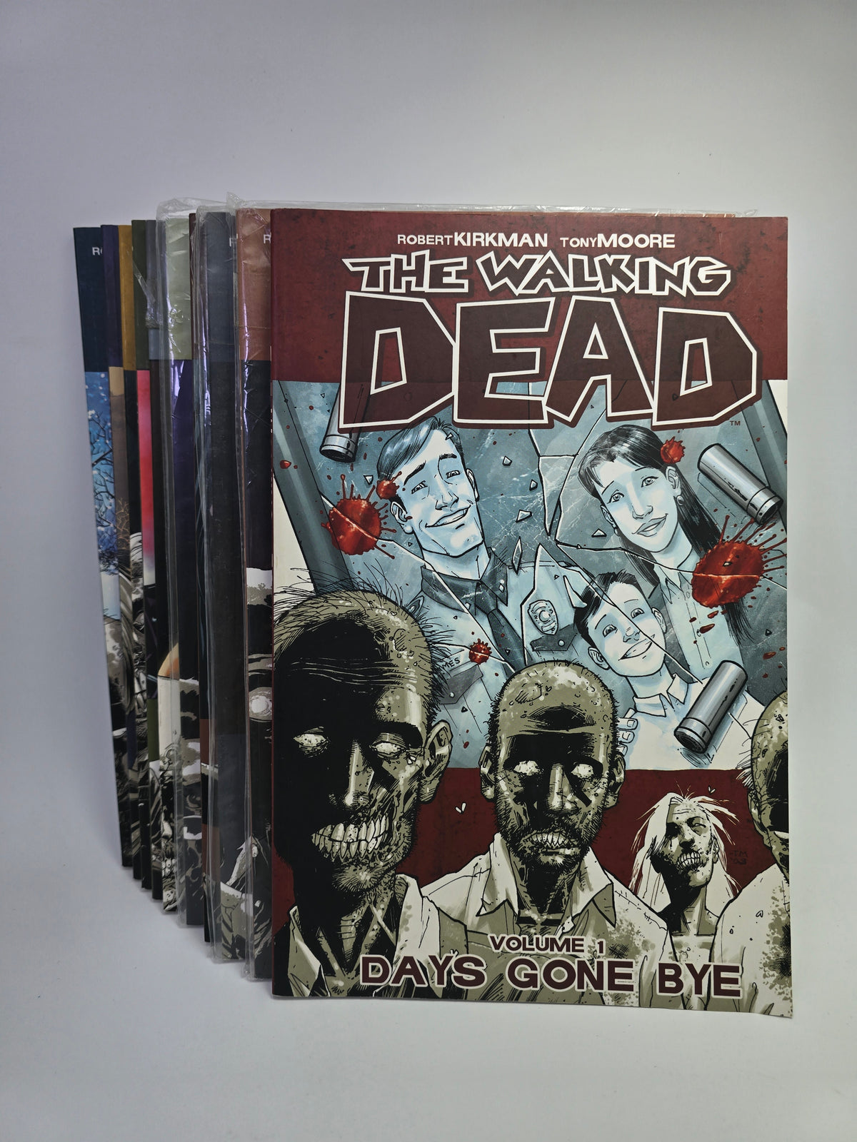 The Walking Dead Vol 1-10 grafiniu noveliu rinkinys anglu kalba