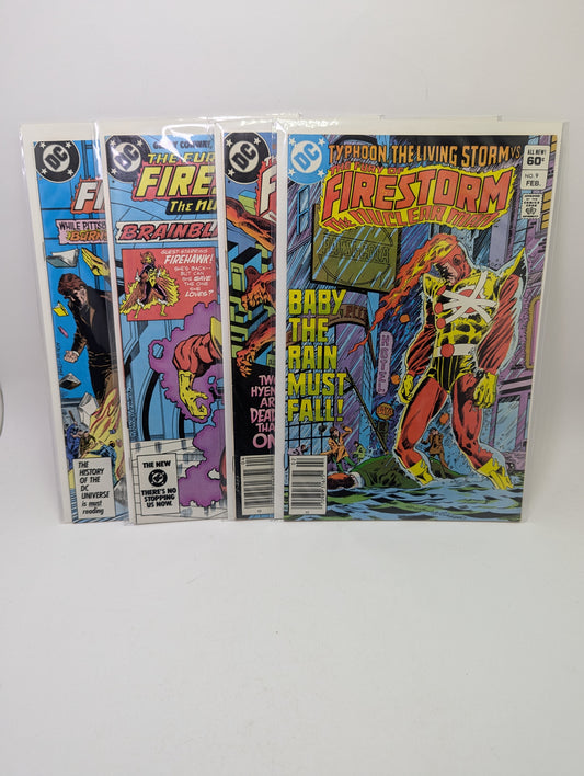  The Fury of Firestorm #9, 11, 31, 56 DC Comics komiksai anglų kalba