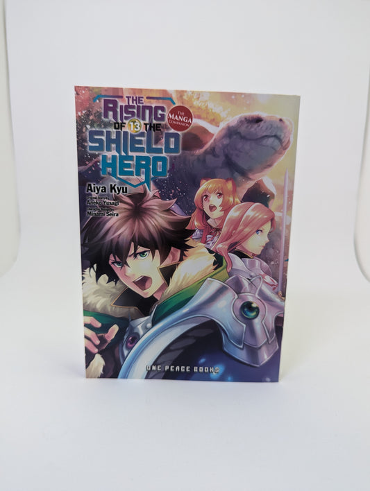 The Rising of the Shield Hero Volume 13 manga viršelis