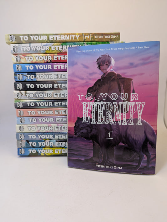  To Your Eternity Vol. 1-15 manga rinkinys viršelis