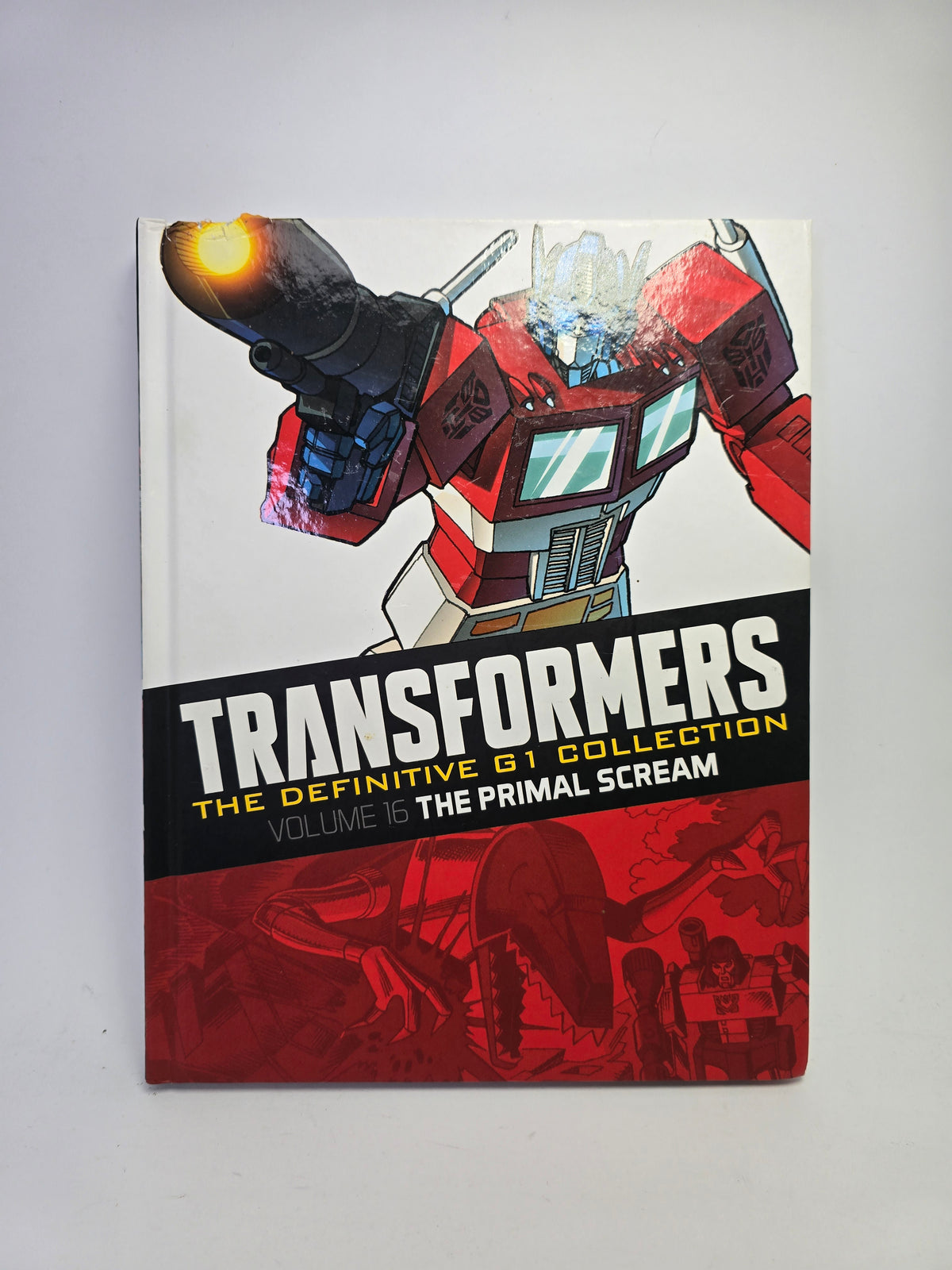 Transformers G1 The Primal Scream grafinė novelė anglų kalba