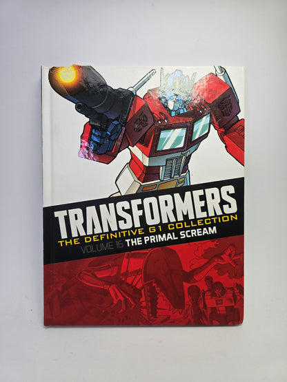 Transformers G1 The Primal Scream grafinė novelė anglų kalba