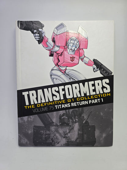 Transformers G1 Titans Return Vol 1 grafinė novelė anglų kalba