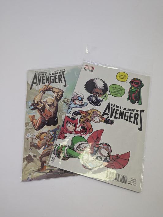 Uncanny Avengers #1-2 Komiksai