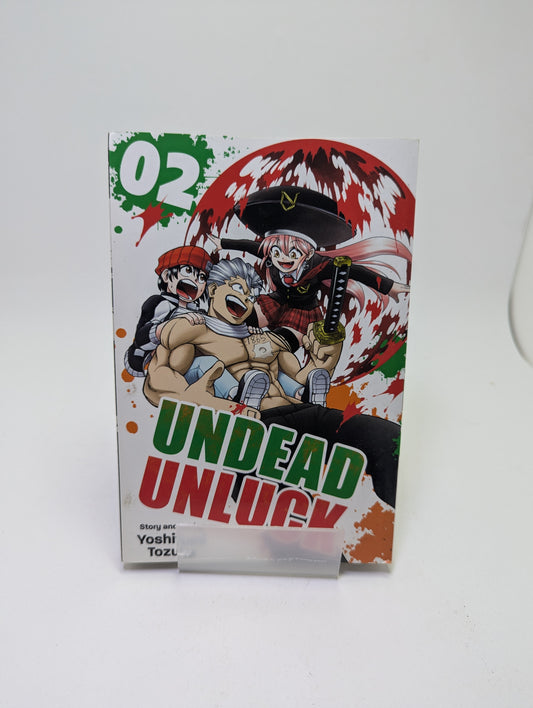 Undead Unlock Vol. 2 manga viršelis