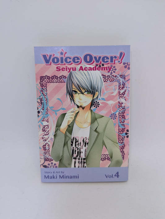  „Voice Over! Seiyu Academy, Vol. 4“ – romantinė shoujo manga apie balsų aktorystę, anglų kalba