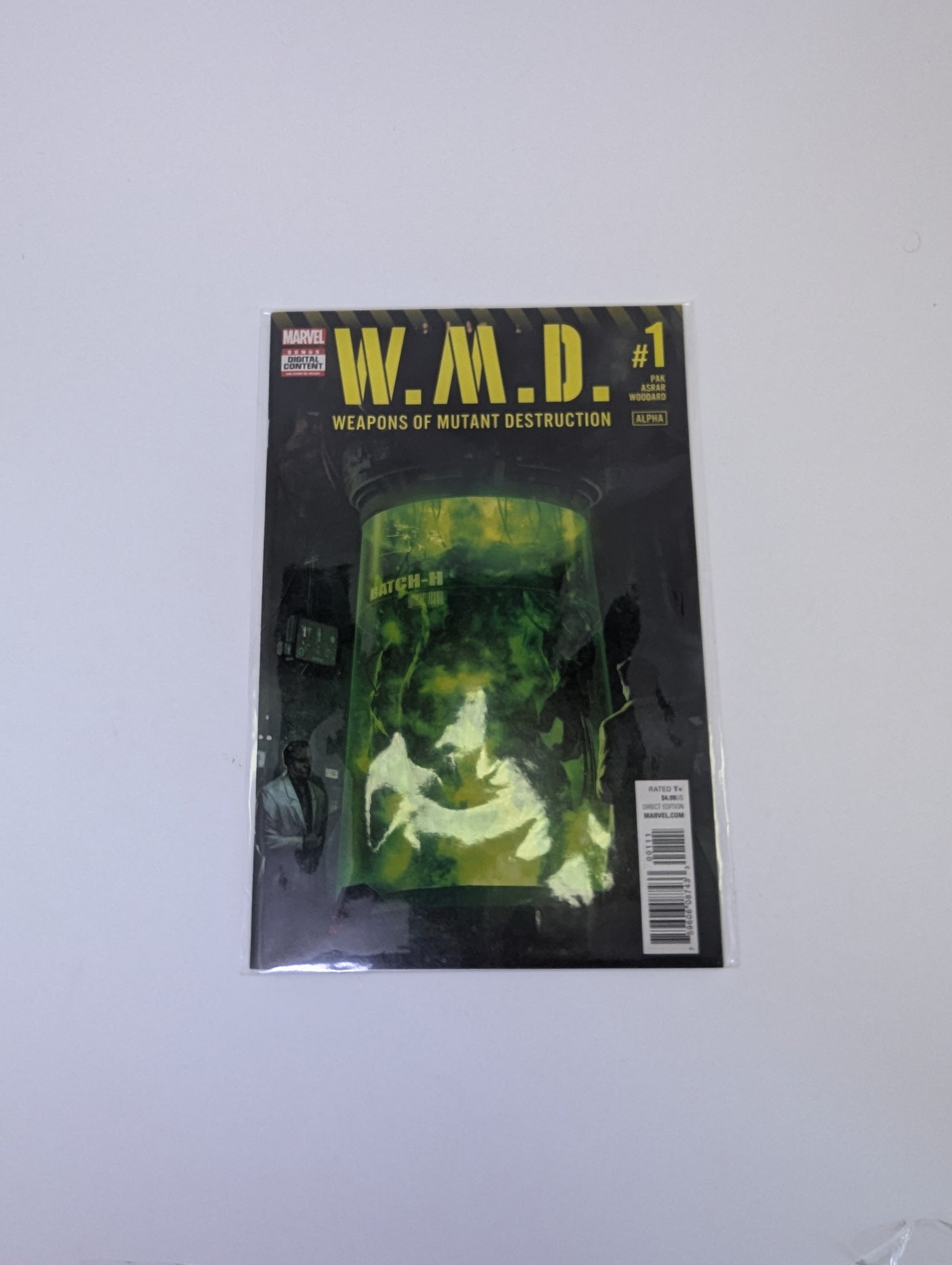 W. M. D. #1 komiksas, labai gera būklė