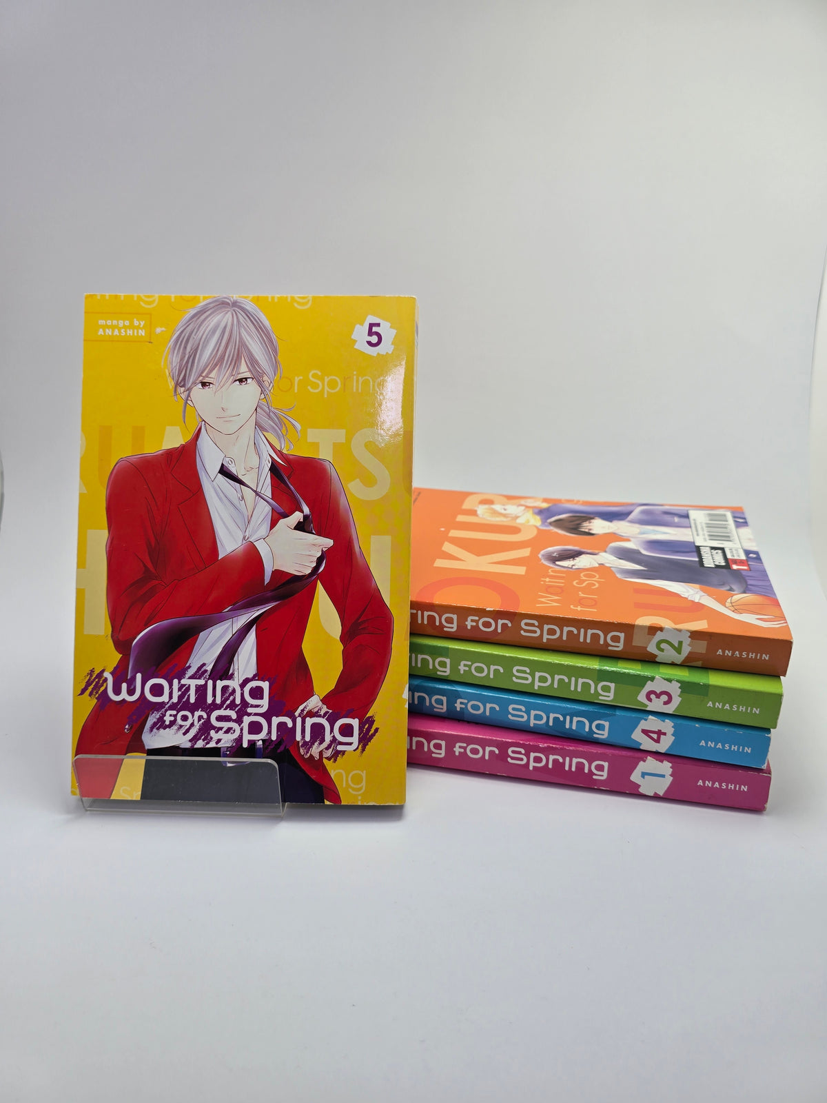 Waiting for Spring Vol 1-5 Anashin Shojo Beat manga anglu kalba