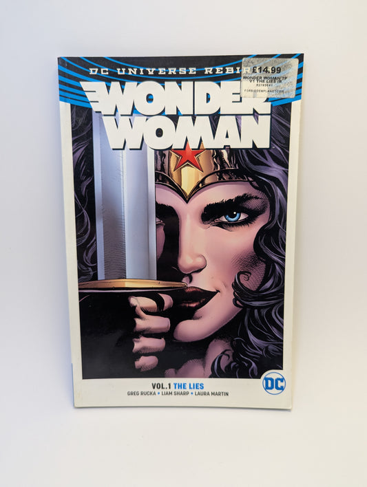  „Wonder Woman: The Lies, Vol. 1“ - Grafinė novelė anglų kalba