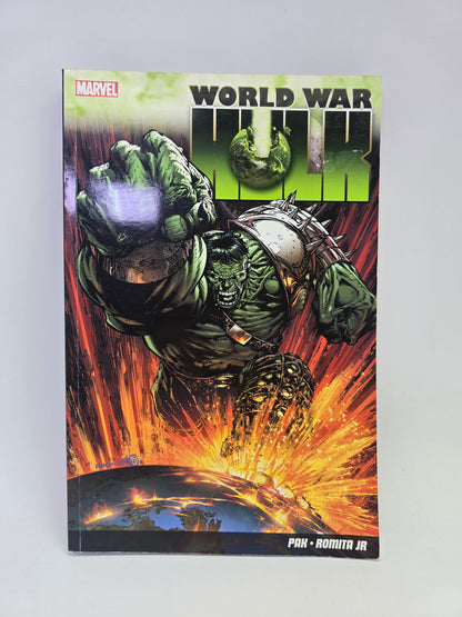 World War Hulk Marvel Greg Pak John Romita Jr grafine novele anglu kalba