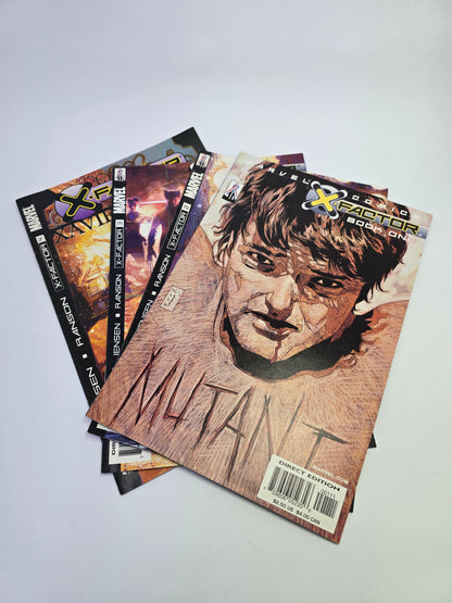 X-Factor 2002 1-4 komiksu rinkinys anglu kalba