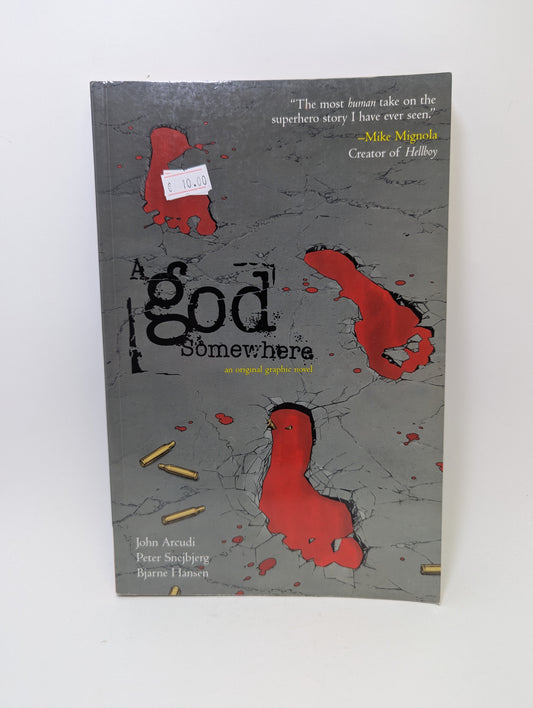 A God Somewhere grafinė novelė, Wildstorm/DC Comics.