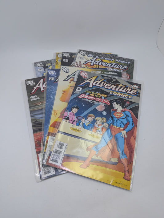  Adventure Comics 0–7 komiksų rinkinys anglų kalba – Superboy sugrįžimas DC visatoje