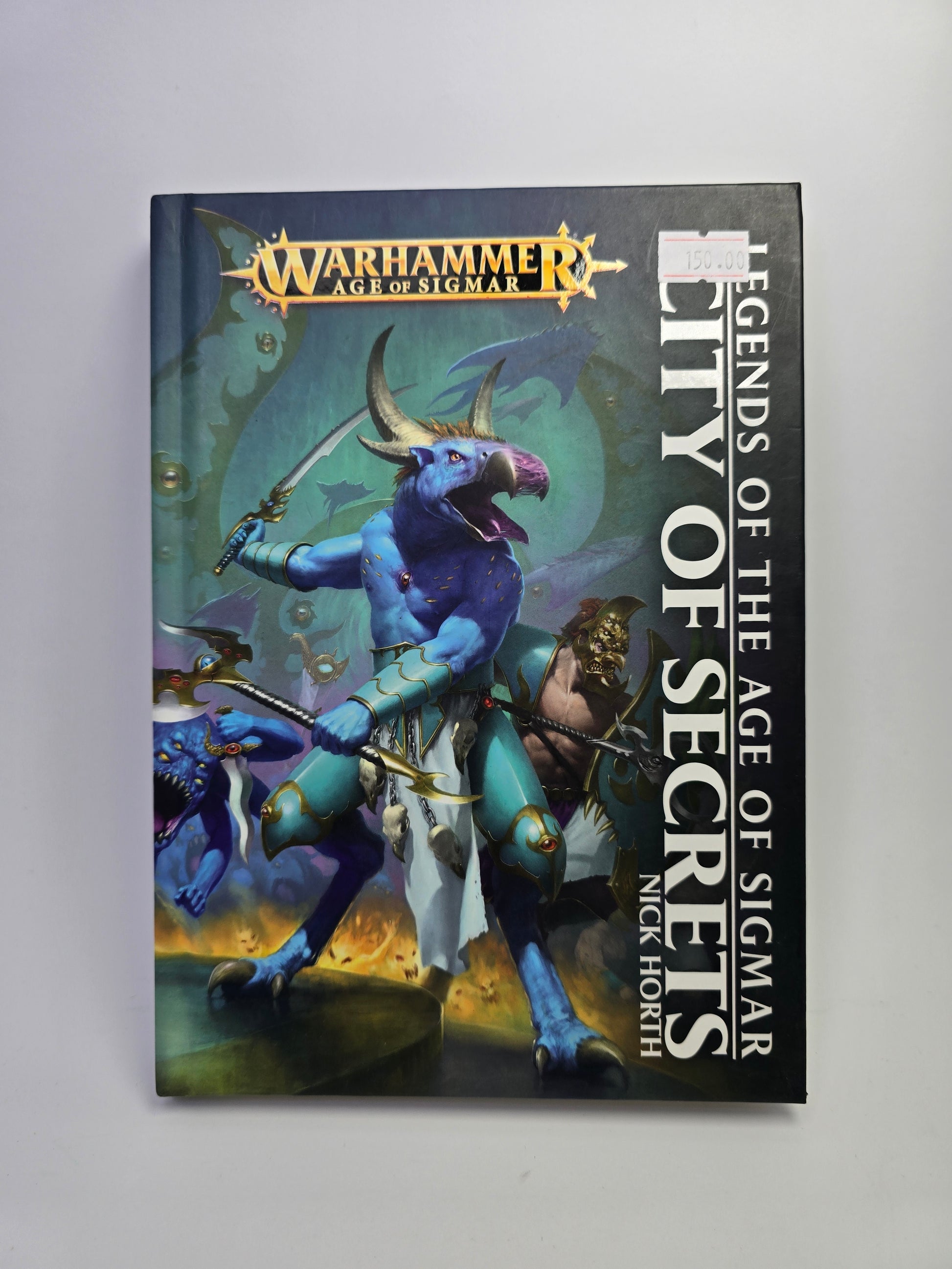 Age of Sigmar City of Secrets Warhammer knygos viršelis anglų kalba