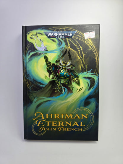 Ahriman Eternal Warhammer 40k knygos viršelis anglų kalba