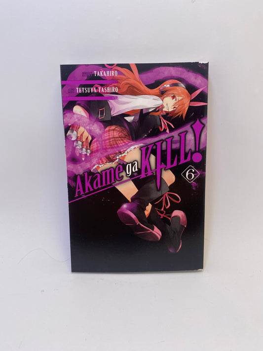 Akame ga Kill!, Vol. 6 manga, Takahiro & Tetsuya Tashiro.