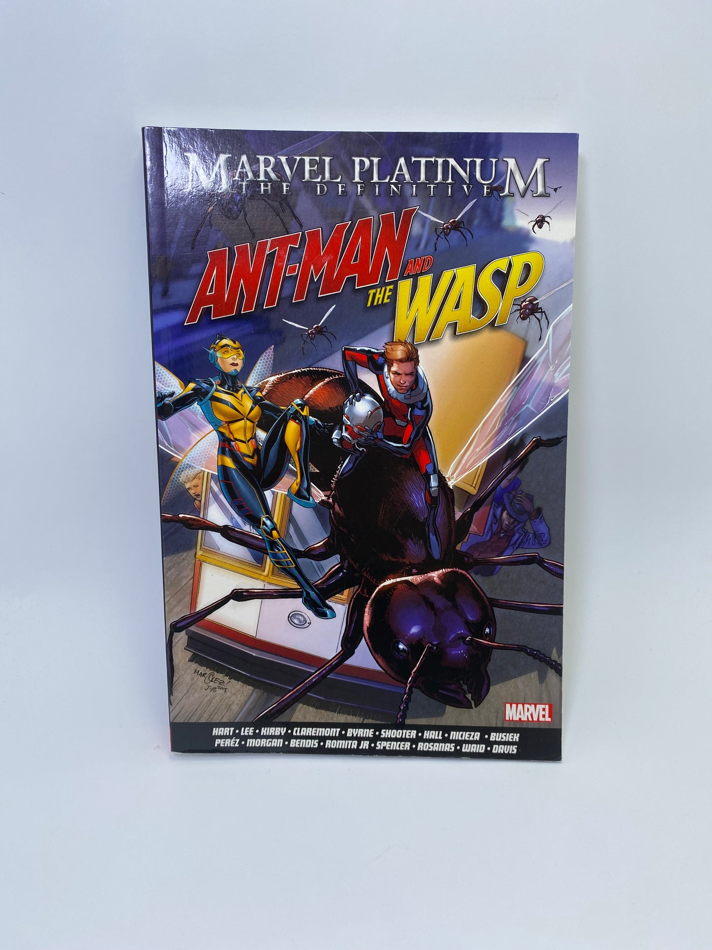 Ant-Man and the Wasp grafinė novelė Marvel anglų kalba