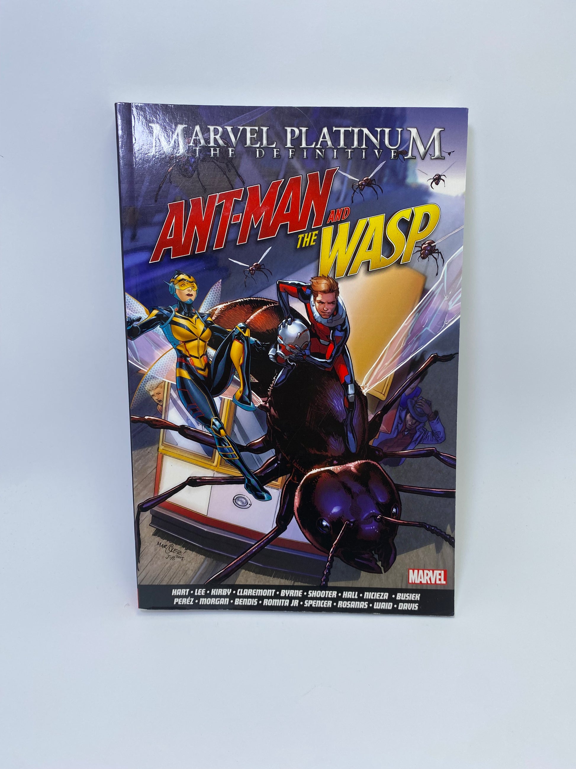Ant-Man and the Wasp grafinė novelė Marvel anglų kalba