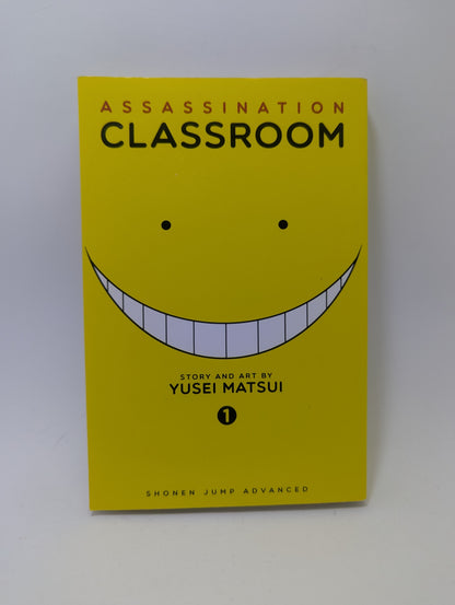 Assassination Classroom, Vol. 1 manga.