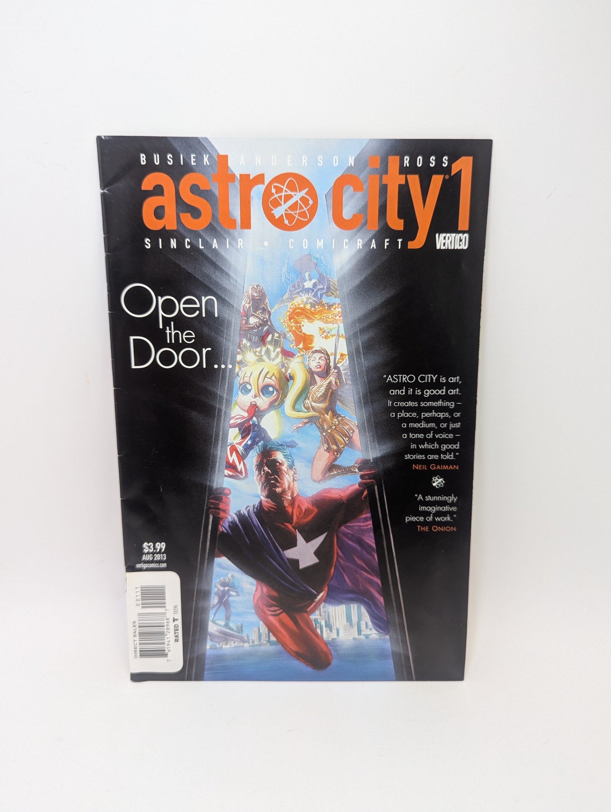  Astro City #1 komiksas anglų kalba – jautrus superherojų pasaulio portretas
