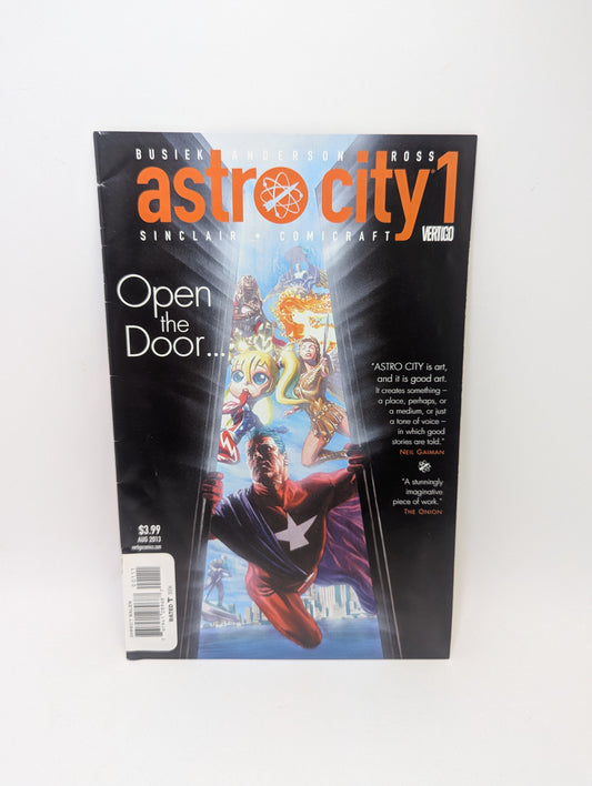  Astro City #1 komiksas anglų kalba – jautrus superherojų pasaulio portretas