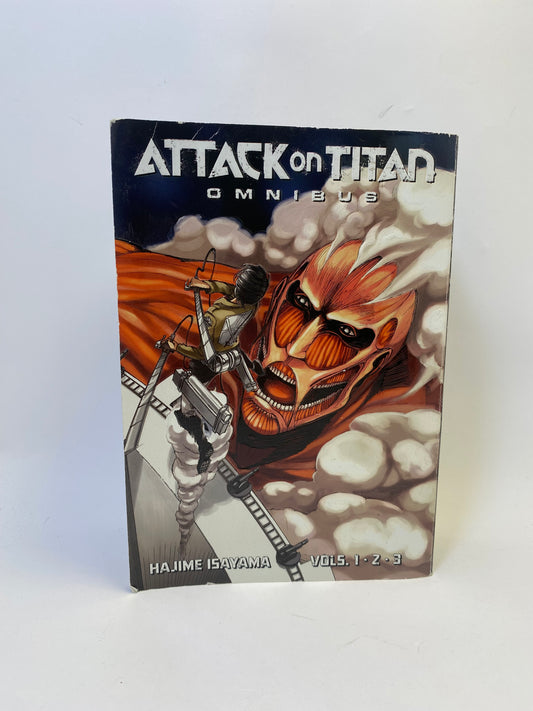 Attack on Titan (3in1), Vol. 1-3 manga, Hajime Isayama, Kodansha Comics.