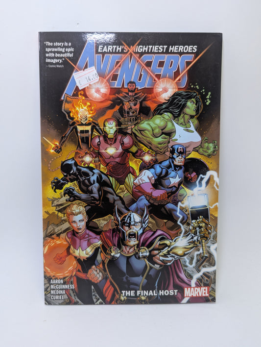 Avengers - The Final Host grafinė novelė, Marvel Comics.