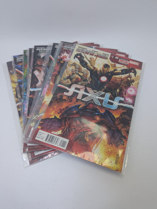  Avengers & X-Men: Axis komiksų rinkinys – 9 numeriai, Marvel leidykla, anglų kalba