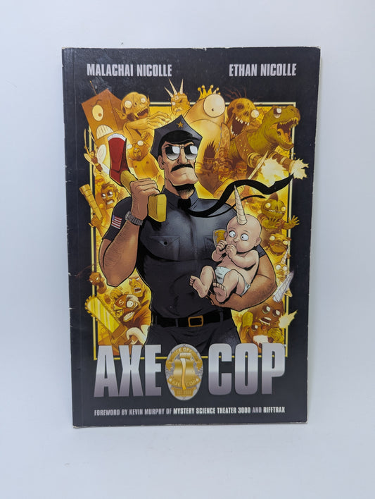 Axe Cop, Vol. 1 grafinė novelė, Dark Horse Comics.