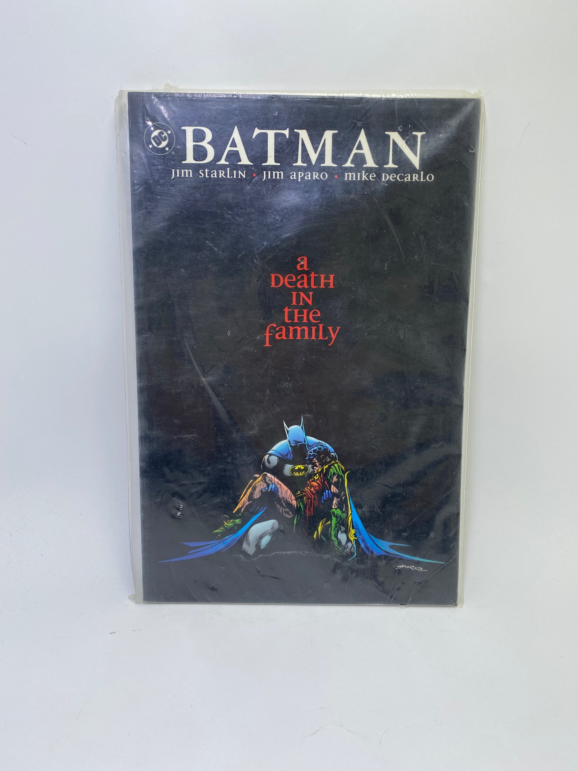 Batman: A Death in the Family grafinė novelė, Jim Starlin, Marv Wolfman, George Pérez, Jim Aparo.