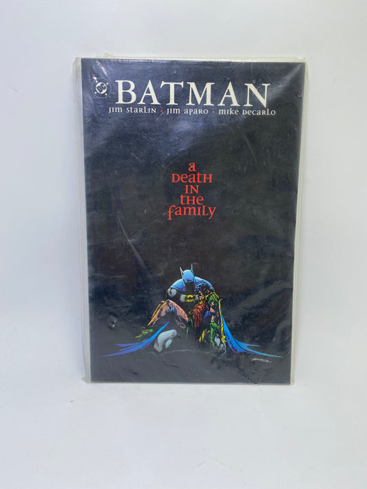 Batman: A Death in the Family grafinė novelė, Jim Starlin, Marv Wolfman, George Pérez, Jim Aparo.