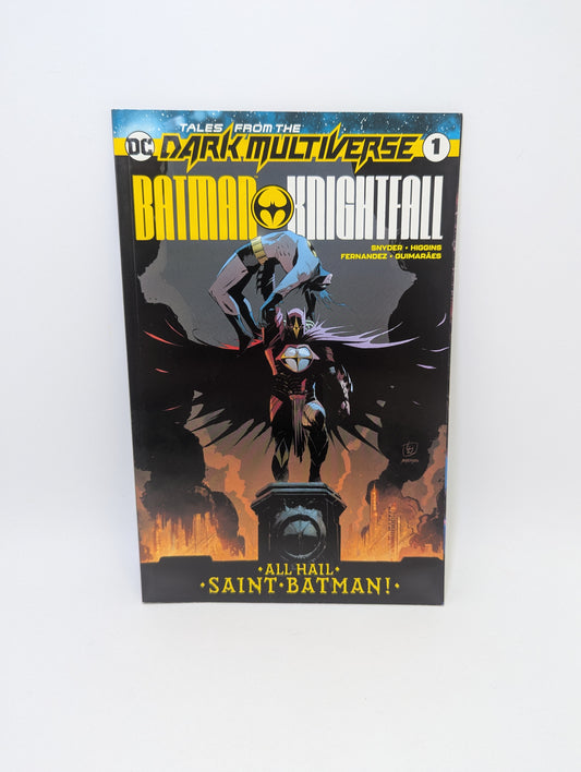  Batman: Knightfall komiksas anglų kalba – Bane ir Betmeno lūžis