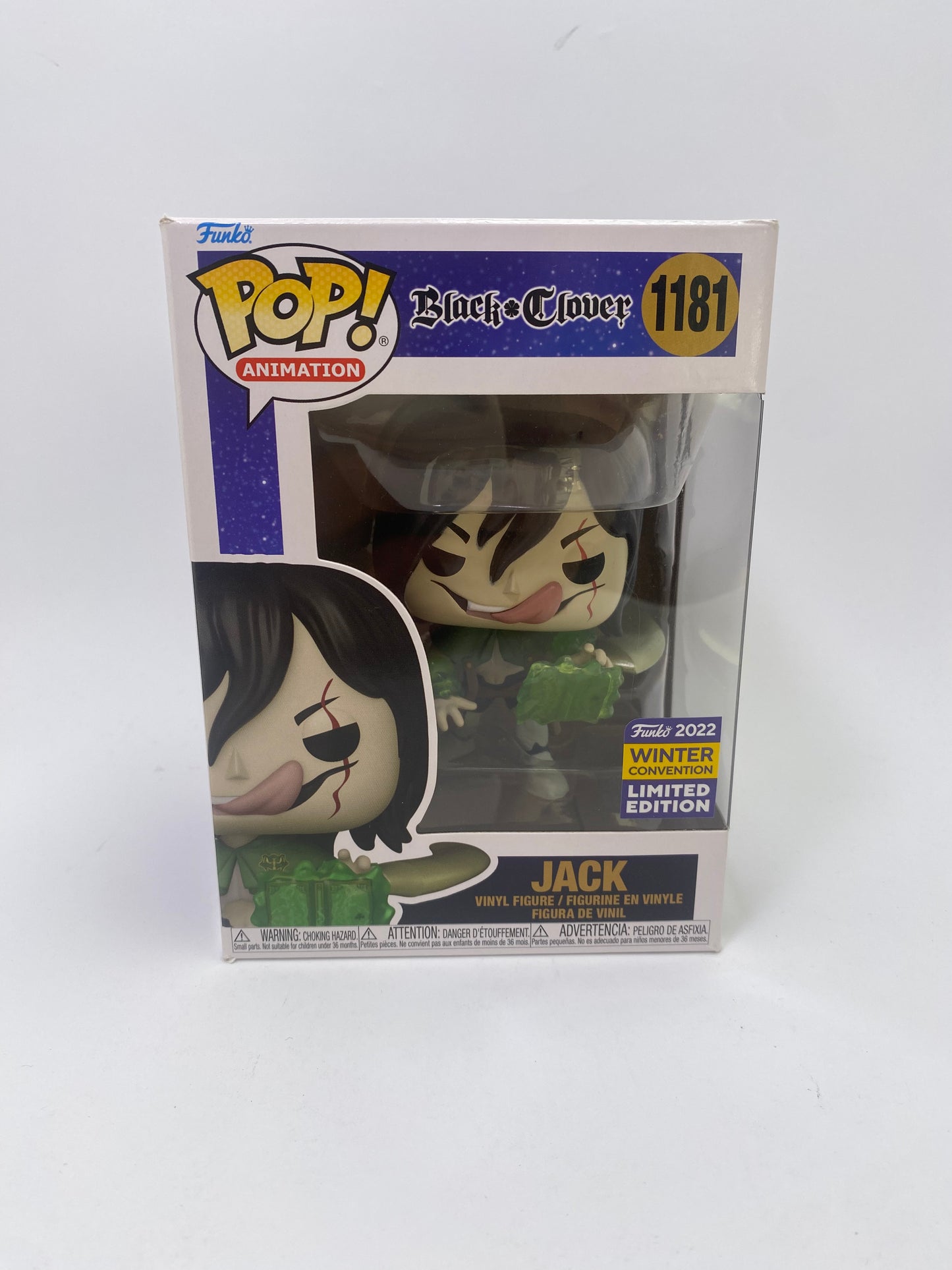 Black Clover Jack #1181 Funko Pop figūrėlė Funko