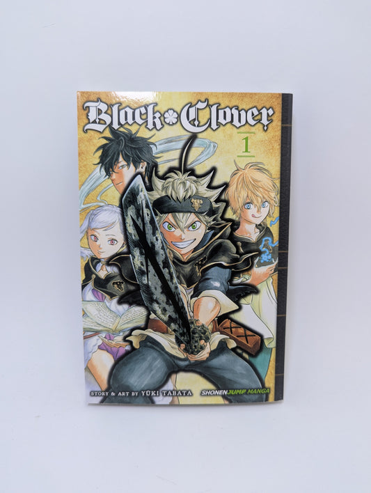 Black Clover, Vol. 1 manga, VIZ Media.