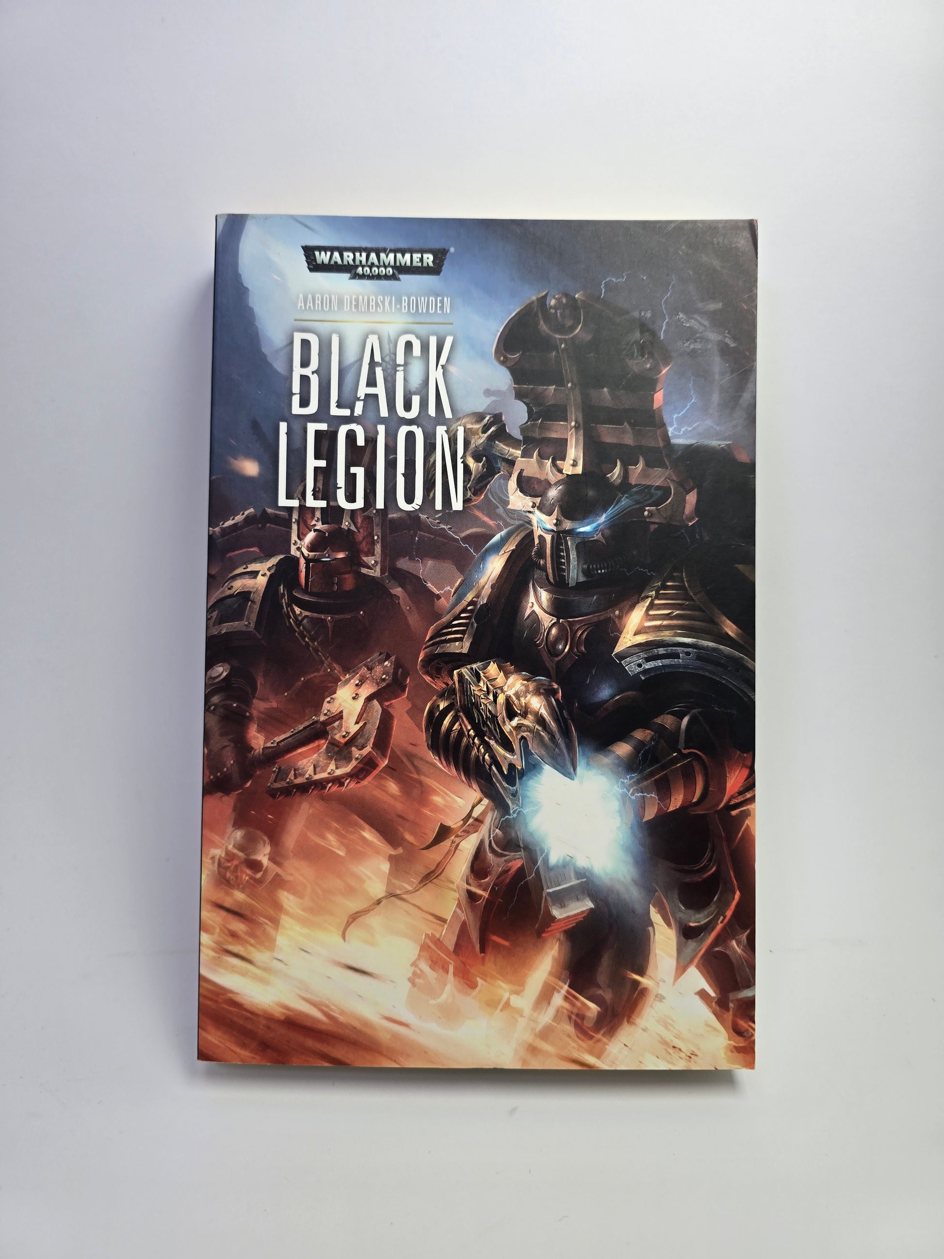Black Legion Warhammer 40k knygos viršelis anglų kalba