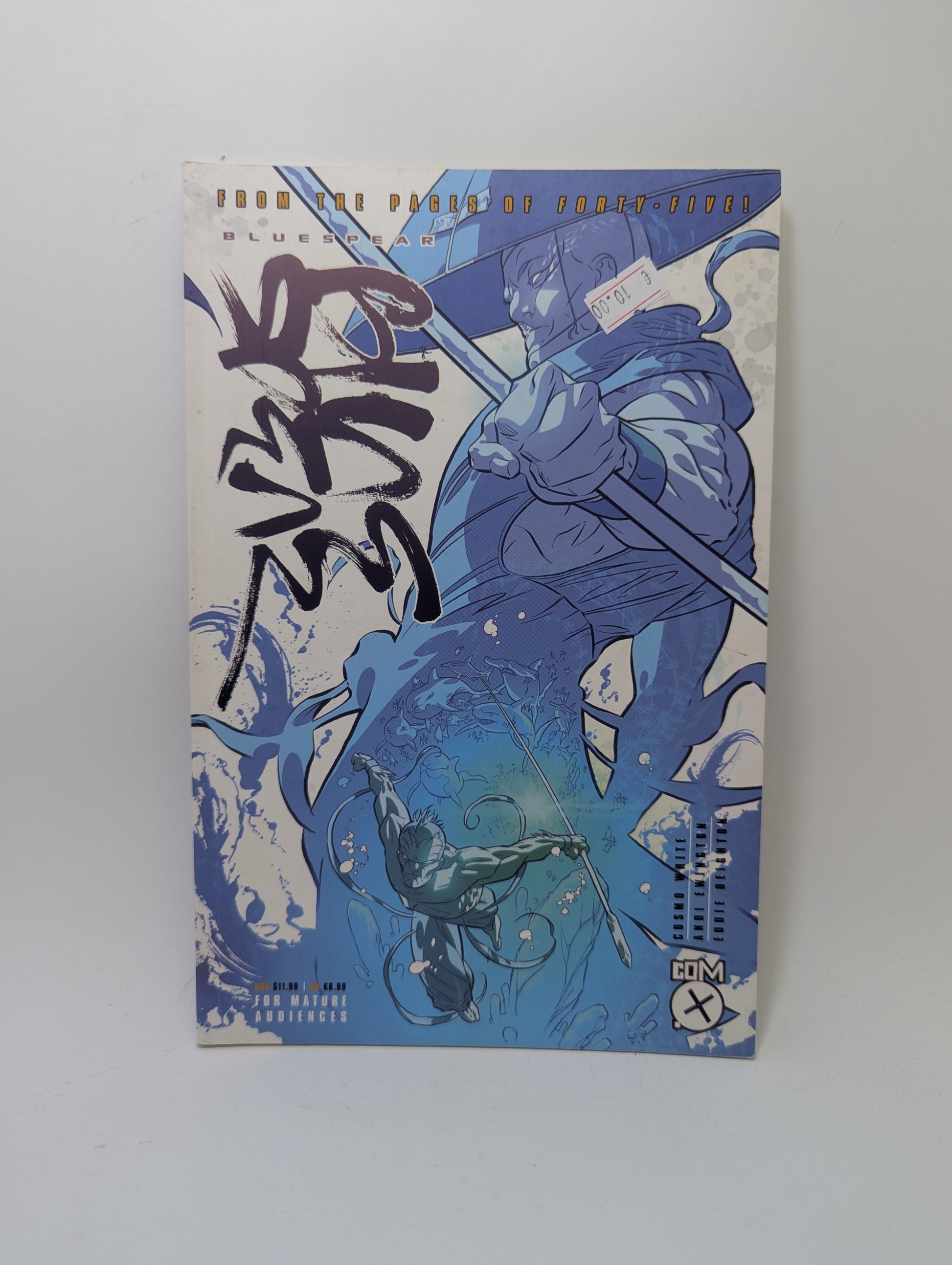 Bluespear grafinė novelė, Com.x.