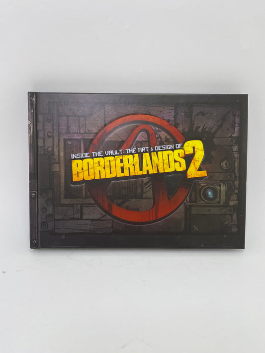 Borderlands 2: Inside the Vault, The Art & Design Book meno knyga, dailės albumas, Brady Frost & Chris Schreiber.